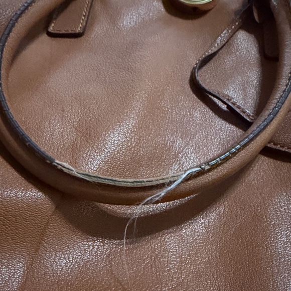 Brown Leather Tote Bag - Picture 4 of 6